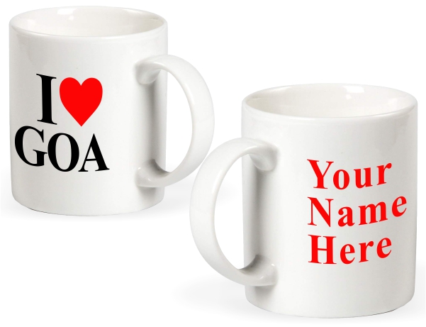 I Love Goa Personalised Mug